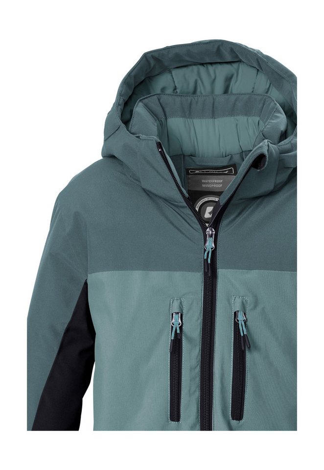 Killtec Funktionsjacke KOW 174 BYS JCKT Killtec Kids Jacke: Wasserdicht, reflektierend, abnehmbare Kapuze – Bild 3 von 5