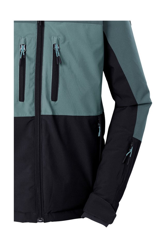 Killtec Funktionsjacke KOW 174 BYS JCKT Killtec Kids Jacke: Wasserdicht, reflektierend, abnehmbare Kapuze – Bild 4 von 5