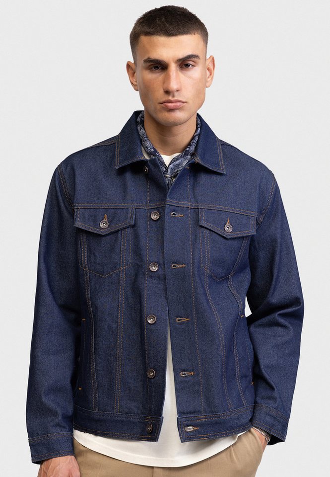 REDEFINED REBEL Funktionsjacke Redefined Rebel Jacket RRAiden Jacket Denim REGULAR FIT – Bild 4 von 5