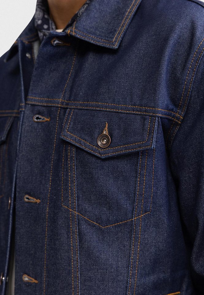 REDEFINED REBEL Funktionsjacke Redefined Rebel Jacket RRAiden Jacket Denim REGULAR FIT – Bild 5 von 5