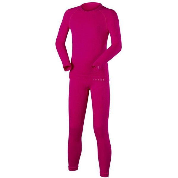 FALKE Funktionsshirt FALKE Funktionsunterwäsche Maximum Warm Kinder (2-tlg., 2) extra warm für kalte bis sehr kalte Temperaturen