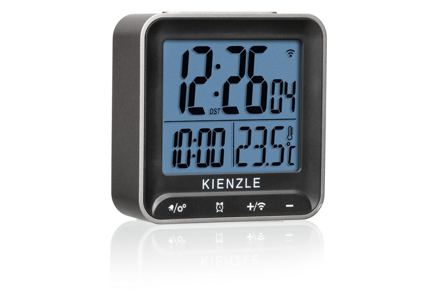 Kienzle Funkwecker KIENZLE Digitaler Funkwecker Quadratisch – Bild 3 von 5
