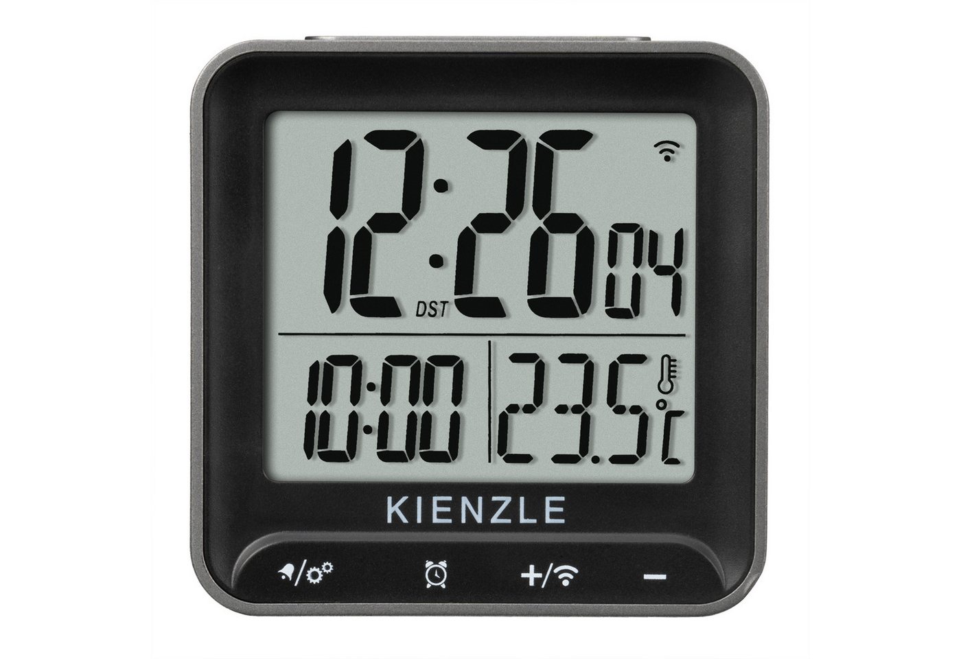 Kienzle Funkwecker KIENZLE Digitaler Funkwecker Quadratisch – Bild 4 von 5