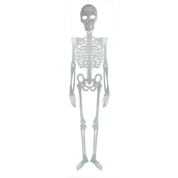 Funny Fashion Dekoobjekt Skelett 150 cm, Große Halloween-Deko zum Hängen o