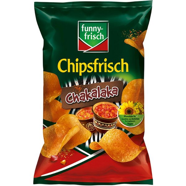 funny-frisch Knabberei, funny frisch Chipsfrisch Chakalaka mit würzigem Geschmack 150g