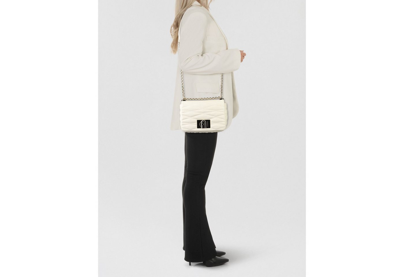 Furla Schultertasche 1927, Leder – Bild 2 von 5