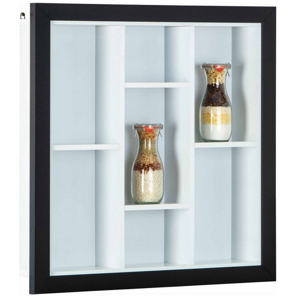 FURNARO Hängevitrine Sammlervitrine, Setzkasten 66,5 x 13,7 x 66,5 cm