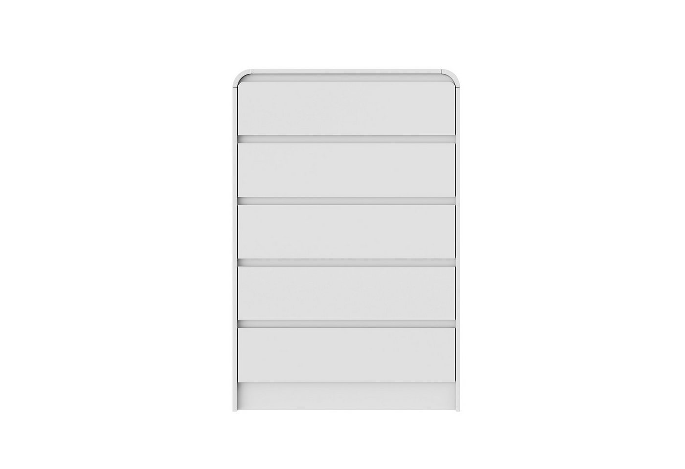 Furnishings Home Kommode mit 5 Schubladen LED, Sidebord für Flur Schlafzimmer Wohnzimmer (1 St., 73x40x110 cm), Kommode Schrank für Wohnzimmer und Schlafzimmer – Bild 2 von 5