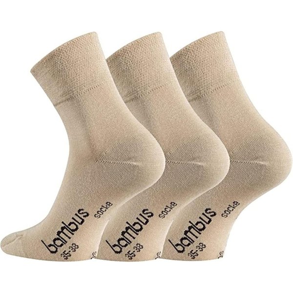 FussFreunde Socken 6 Paar sommerliche Bambus-Socken, Bambus Kurzsocken, Quarter Socken (6 Paar) superweich, atmungsaktiv & handgekettelt