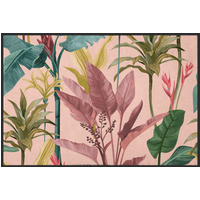 Fussmatte Blumenmuster 11096