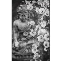 Fussmatte Buddha 7584