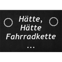 Fussmatte Hätte, hätte 10587