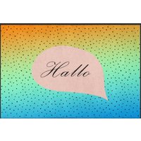 Fussmatte Hallo 4088