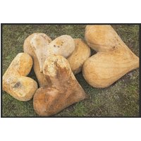 Fussmatte Herzen 10089