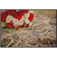 Fussmatte Hochzeit 10106