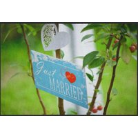 Fussmatte Hochzeit 4308