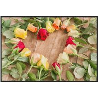 Fussmatte Rosen 10046