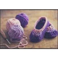 Fussmatte Stricken 6122