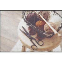Fussmatte Stricken 6123