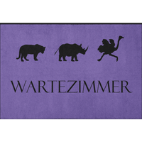 Fussmatte Wartezimmer 10611