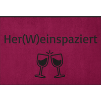 Fussmatte Wein 10766