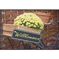 Fussmatte Willkommen 10034