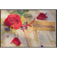 Fussmatte Willkommen 10091