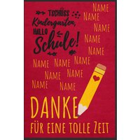 Kindergarten Abschiedsfussmatte 6038