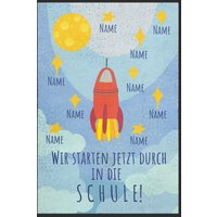 Kindergarten Abschiedsfussmatte 6039
