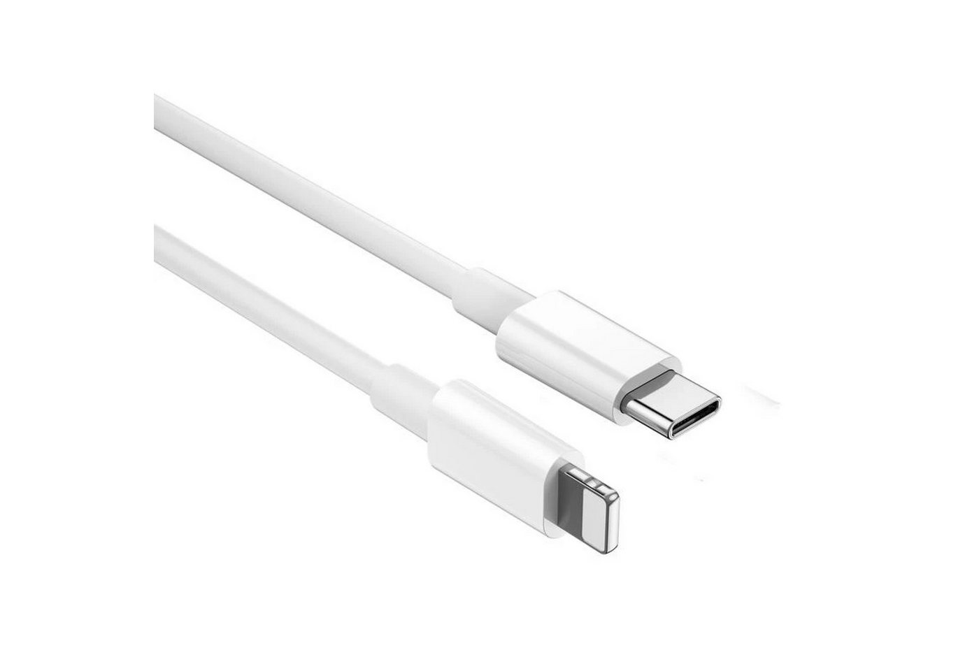 Futurea 2m Ladekabel für iPhone 20W Schnellladegerät Fast-Charging Smartphone-Ladegerät (Ladeset mit Ladekabel und USB-C Stecker, 1-tlg., Für iPhone 14/13/12/11 – Bild 2 von 4