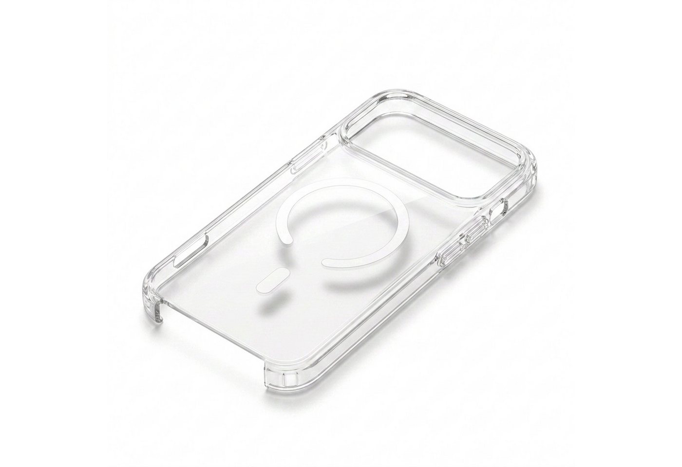 Futurea Handyhülle Hardcase Transparent MagSafe 3in1 Panzerglas iPhone 18 Pro & Pro Max 6,3" - 6,9", Premium Schutzset mit Schutzfolie 9H Härtegrad für das Appl – Bild 4 von 5
