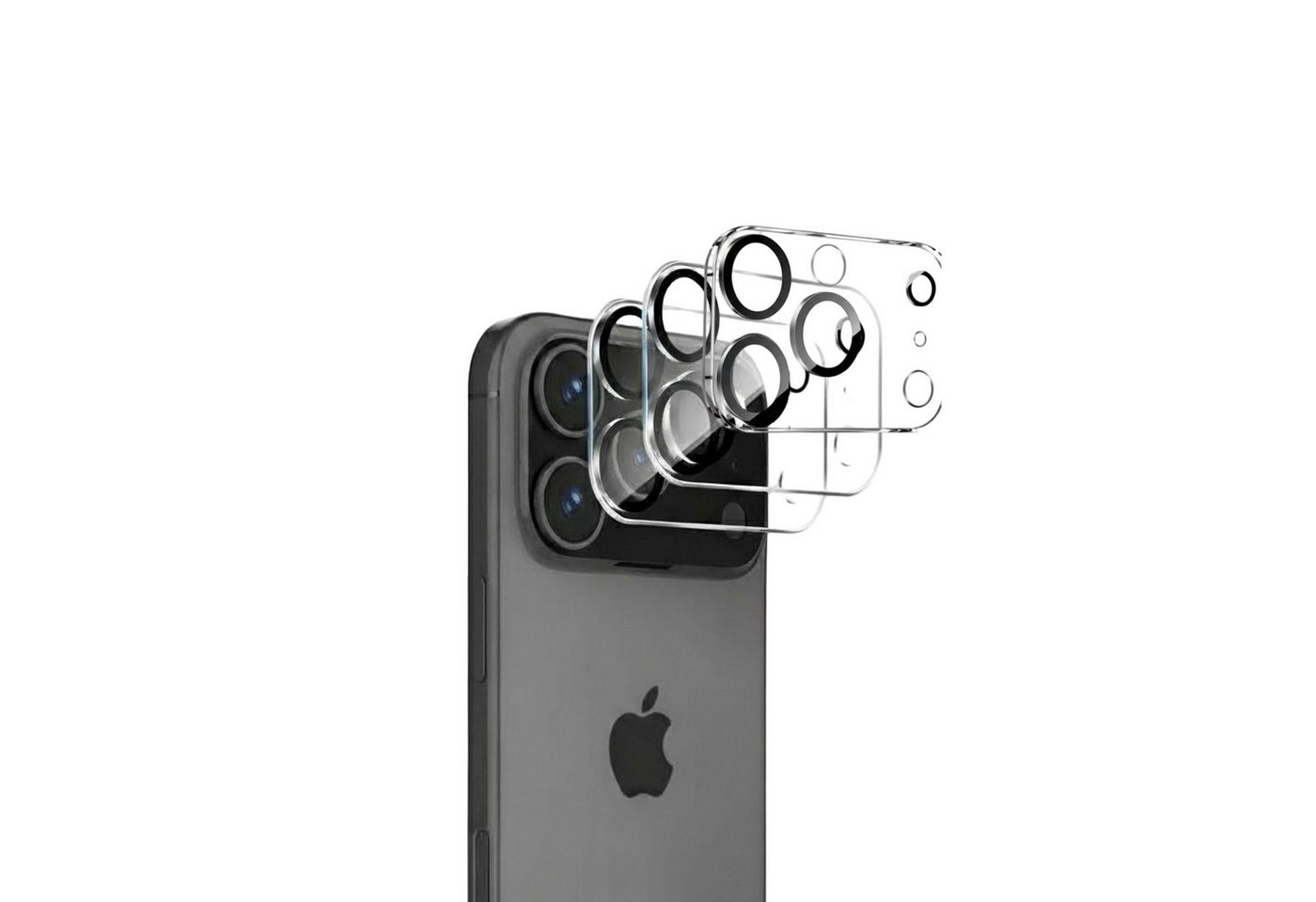 Futurea Handyhülle iPhone 17 Schutzhülle Case Schwarz MagSafe Frosted Black, mit 3x Kameraschutzglas Panzerfolie 17, 17 Air, 17 Pro, 17 Pro Max – Bild 3 von 5