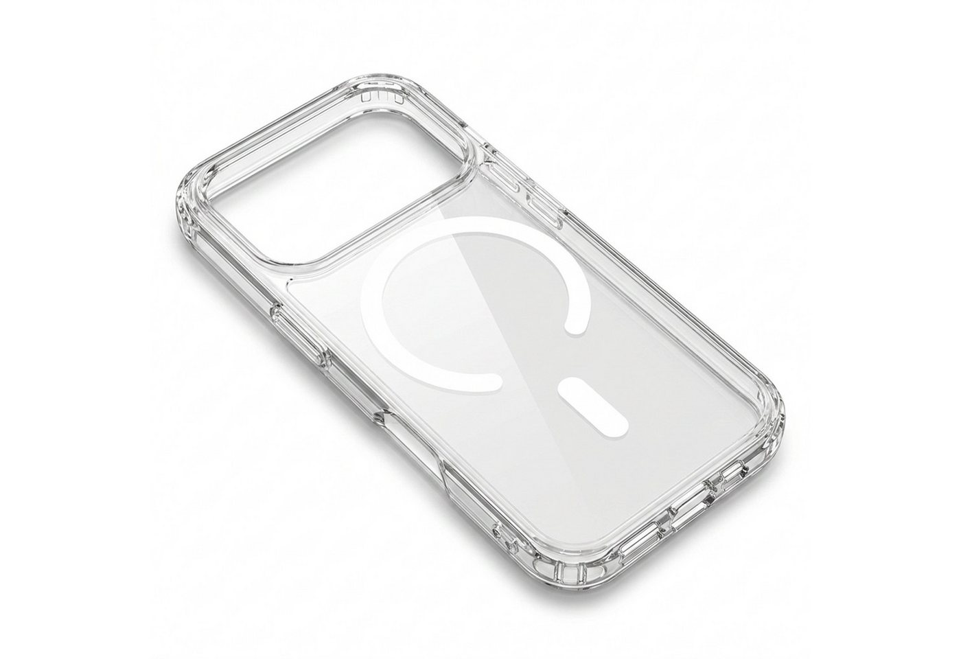Futurea Handyhülle Transparent MagSafe Case 3in1 Set Panzerglas iPhone 18 Pro & Pro Max 6,3" - 6,9", Schutzset mit Schutzfolie mit 9H Härtegrad für das Apple iP – Bild 5 von 5
