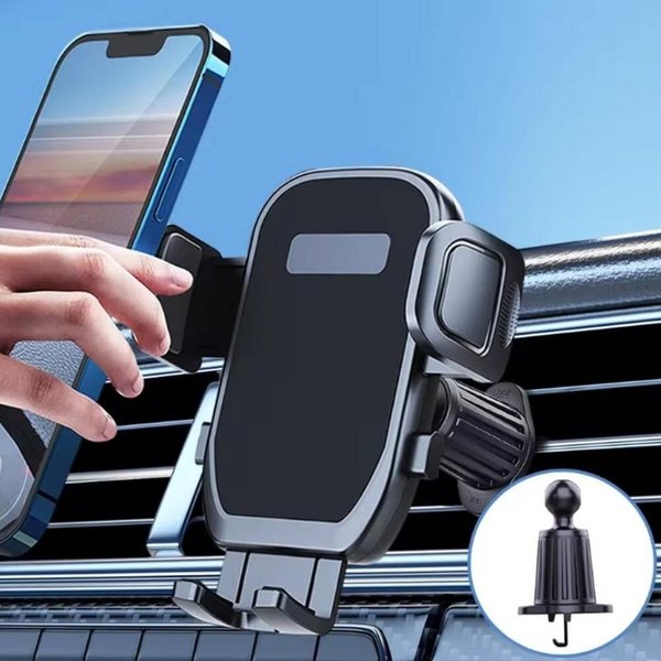Futurea Smartphone-Halterung Kfz Auto Handyhalter mit 360° Funktion universelle Handy, (bis 7,00 Zoll, 1-tlg., 2-tlg, Lüfter, Autolüfterbefestigung, Kfz-Halteru