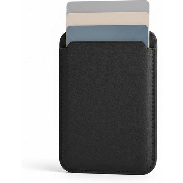 Futurea Smartphone-Hülle MagSafe Kunstleder Wallet Kartenetui für Apple iPhone 17 bis 12, magnetisch für Apple iPhone 17,16,15 Pro Max