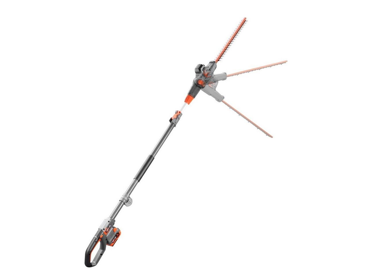 FUXTEC Akku-Heckenschere FX-E1HH20-SET, 2Ah-Akku, 25cm Scherenlänge, 20V, max. 15mm Schnittstärke – Bild 3 von 5