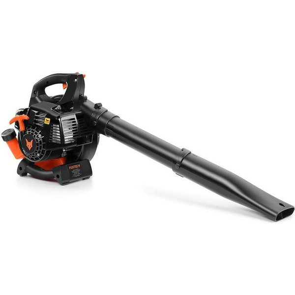 FUXTEC Benzin-Laubbläser FX-LB126ECO, 60m/s, 255 km/h Blasgeschwindigkeit, 4,5 kg