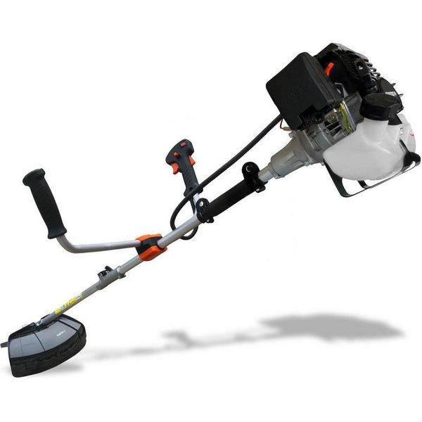 FUXTEC Benzin-Motorsense FX-MS125, 25.4ccm, 30.5cm Schnittbreite, leichte 5.5kg, 3 Zahn Messer/Blatt