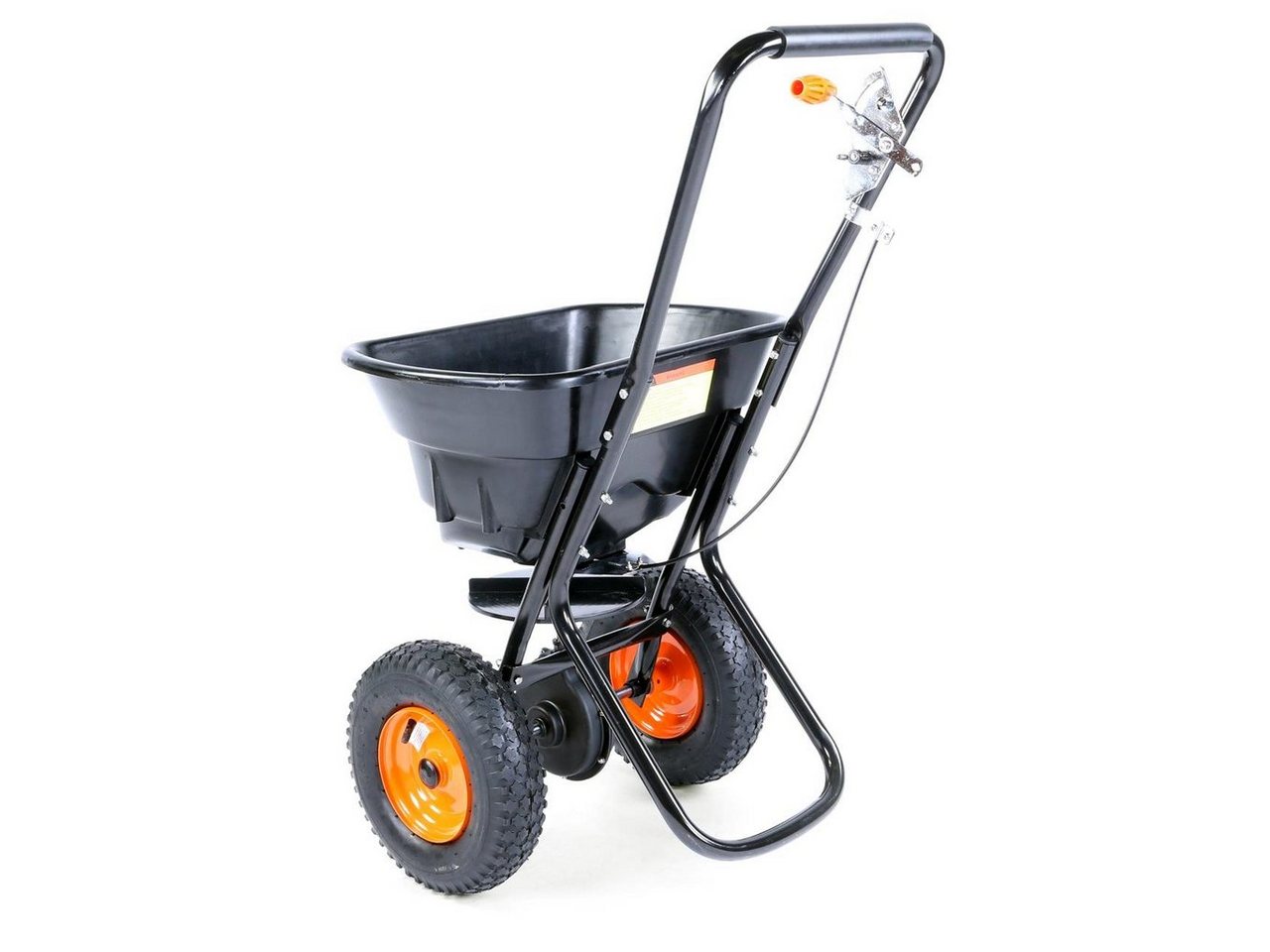 FUXTEC Streuwagen FX-GS36, Streubreite bis zu 3,65 m, mit Rotationsauswurf, 5km/h, 36kg Volumen – Bild 3 von 5
