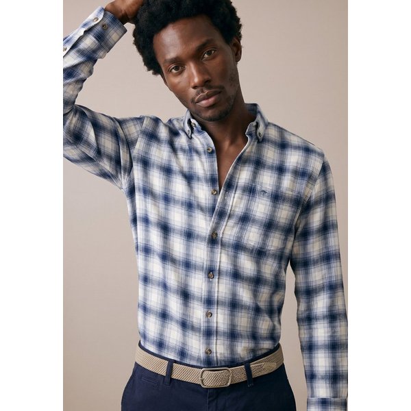 FYNCH-HATTON Karohemd mit Button-Down-Kragen