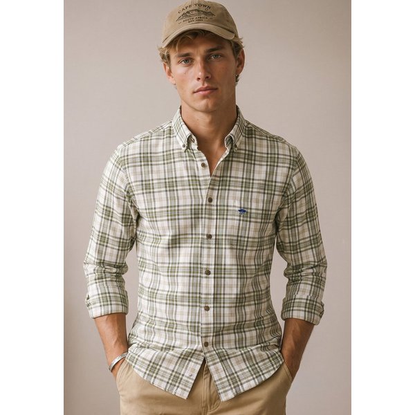 FYNCH-HATTON Karohemd mit Button-Down-Kragen