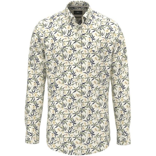 FYNCH-HATTON Langarmhemd mit All-Over Print