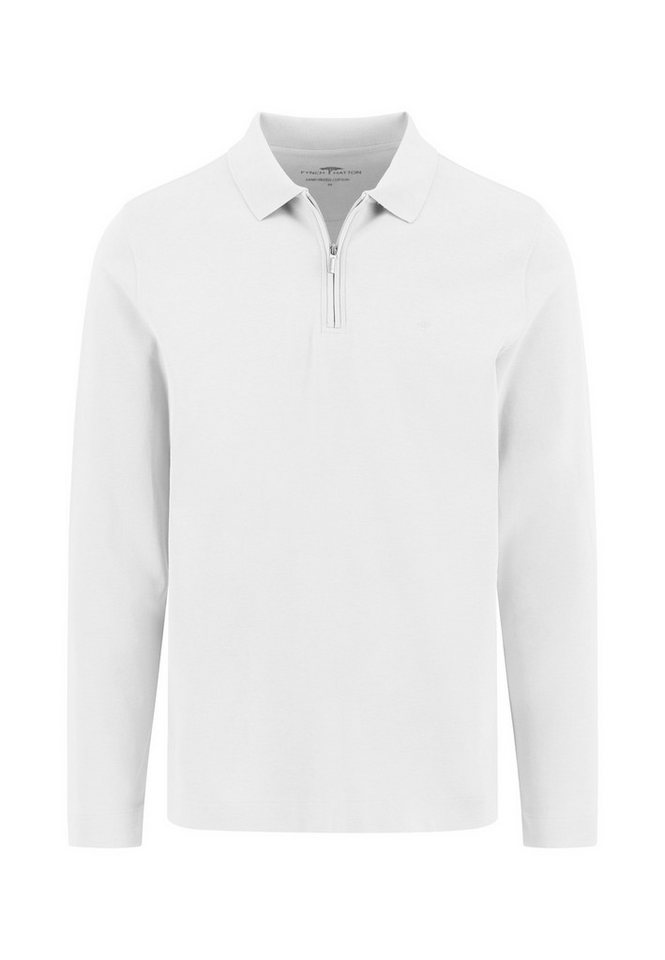 FYNCH-HATTON Langarmshirt normale Passform, mit Zipper, mit Hemdkragen, hüftbedeckende Länge – Bild 4 von 5