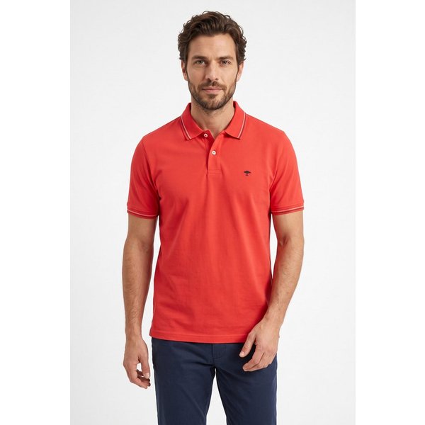 FYNCH-HATTON Poloshirt Regular fit, 2-Knopf-Form, mit Logo Stickerei