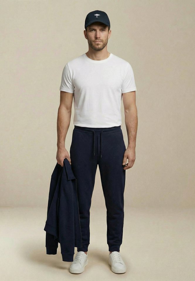 FYNCH-HATTON Stoffhose aus Polyester, Baumwolle und Elasthan, schmale Passform – Bild 2 von 5