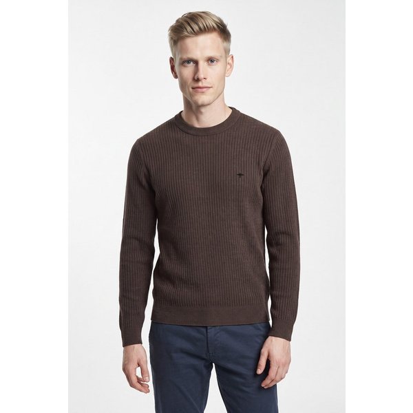 FYNCH-HATTON Strickpullover mit Logo-Stickerei