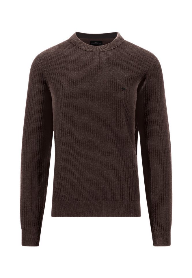 FYNCH-HATTON Strickpullover mit Logo-Stickerei – Bild 5 von 5