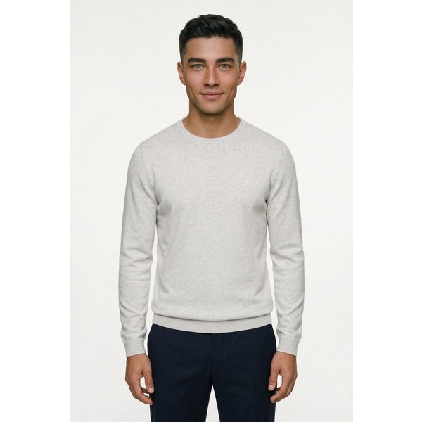FYNCH-HATTON Strickpullover mit Logo-Stickerei