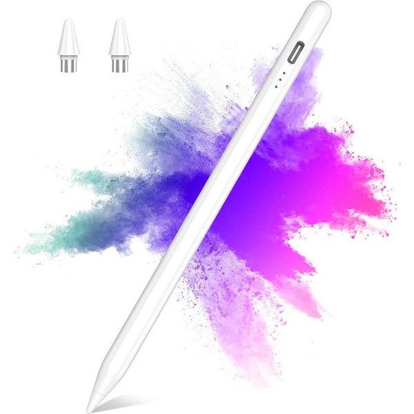 Fyrove Eingabestift Stylus Pen für Touchscreen, Android, Aktiver Universal Stylus Stift (Tabletstift Stylus Pencil USB-C Schnellladen Palm Rejection) mit Neigun