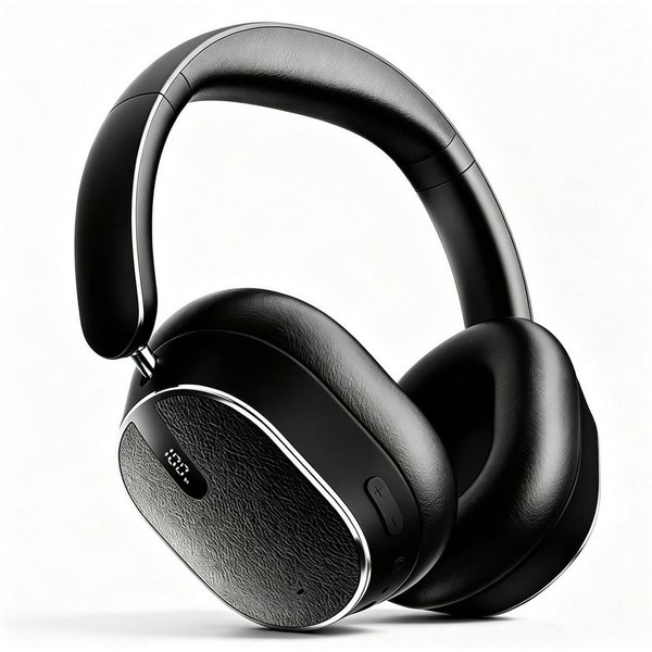 Fyrove Over-Ear-Kopfhörer Bluetooth mit ANC, 120 Std. Laufzeit & Hi-Res Audio Over-Ear-Kopfhörer (Headset Mit Mikrofon Geräuschunterdrückung, Bluetooth, LED Lad